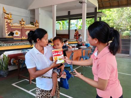 KEGIATAN RUTIN POSYANDU MELATI I BANJAR DINAS SUKSUK